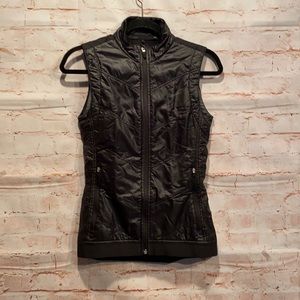 Nike golf thermal mapping vest xs black pockets